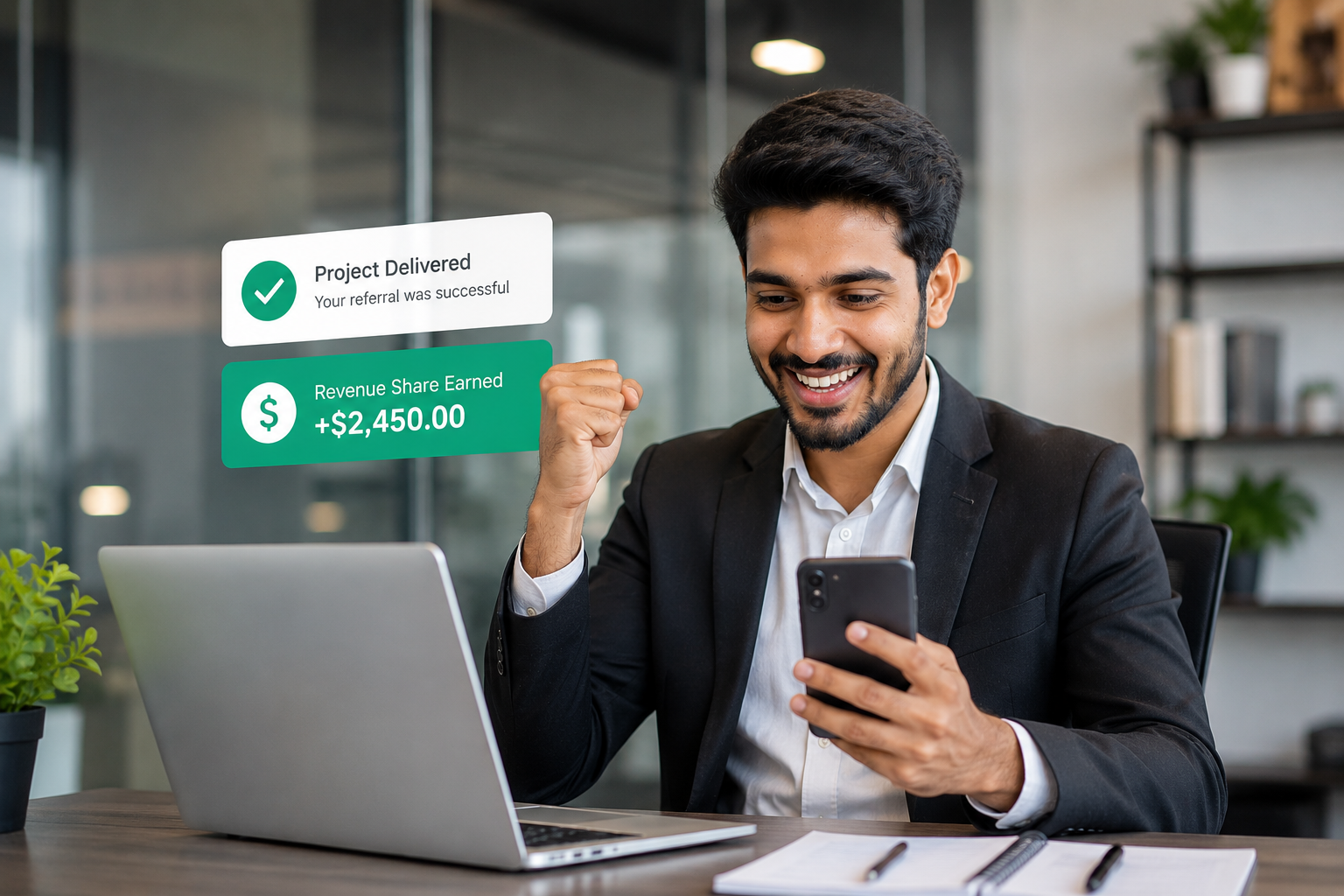 Earn When You Bring Opportunities